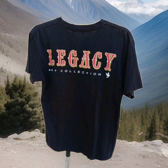 Legacy Art Collection Black T-Shirt‎ Men’s M Graphic Short Sleeve NWOT - Picture 6 of 6